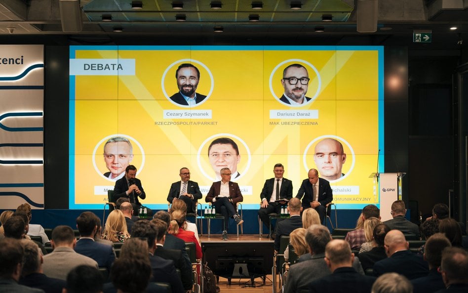 Uczestnicy panelu „Jak inwestycje i najnowsze technologie wpływają na rozwój ubezpieczeń korporacyjn