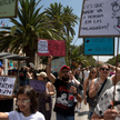 Ulicami Malagi przeszło co najmniej kilka tysięcy protestujących
