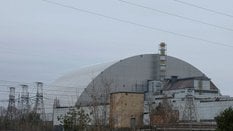 Sarkofag chroniący elektrownię atomową w Czarnobylu