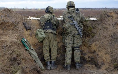 Żołnierze  Wojska Polskiego podczas ćwiczeń