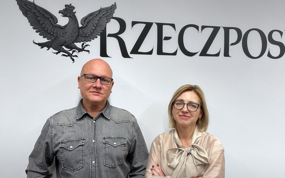 Sławomir Wikariak i Jolanta Szymczyk-Przewoźna