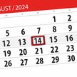 Wydarzy się dziś. Kalendarium wydarzeń na rynkach w dniu 14.08.2024