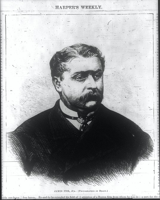 James Fisk (1835–1872) Library of Congress, Prints & Photographs Division, [LC-USZ62-42701]