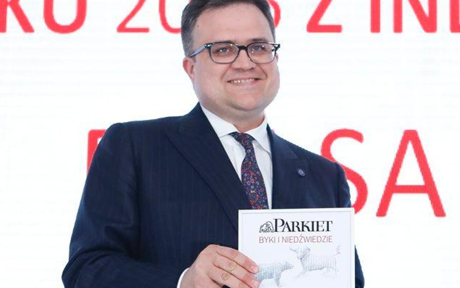 Michał Krupiński, prezes PZU – najlepszej spółki z indeksu WIG20.