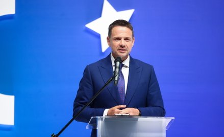 Prezydent Warszawy Rafał Trzaskowski podczas XVII Europejskiego Kongresu Gospodarczego w Katowicach