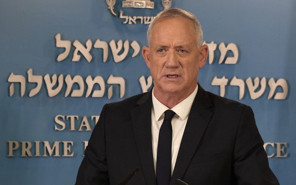 Minister obrony Izraela Benny Gantz