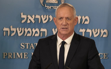Minister obrony Izraela Benny Gantz