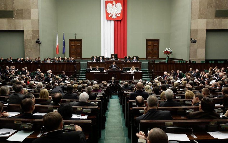 Sejm kryzysem się nie zajmie