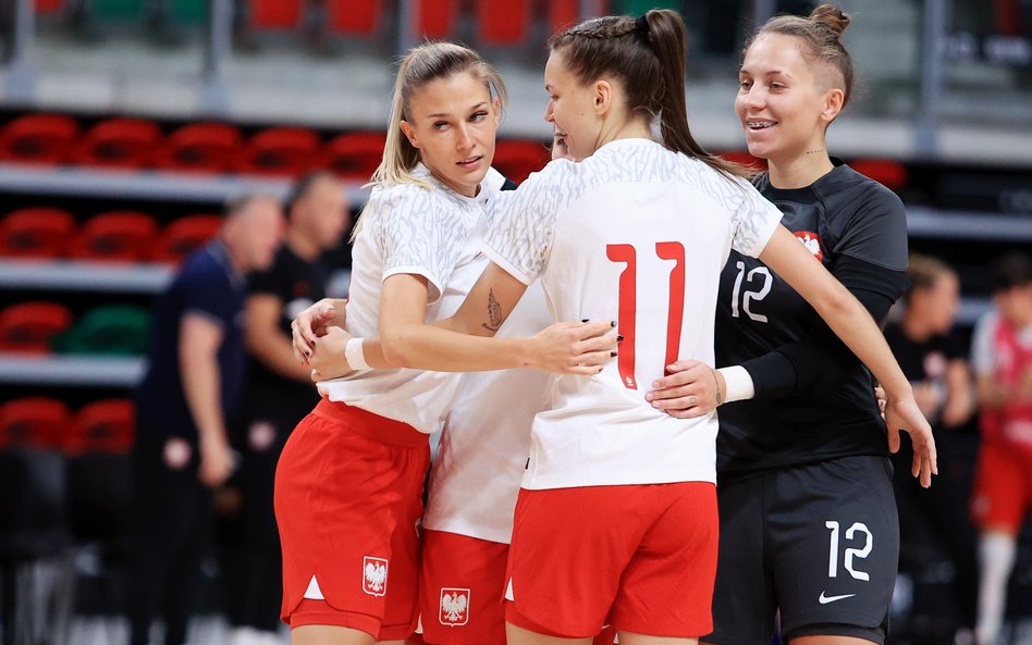 Futsalistki reprezentacji Polski podczas towarzyskiego meczu z Portugalią w Sosnowcu, we wrześniu br