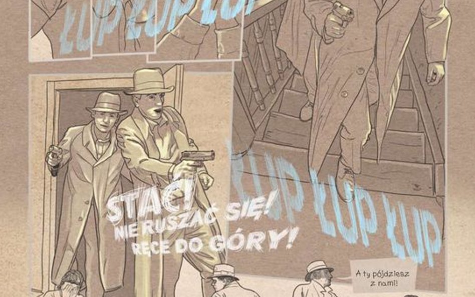 Fragment komiksu opowiadającego historię „Inki”.