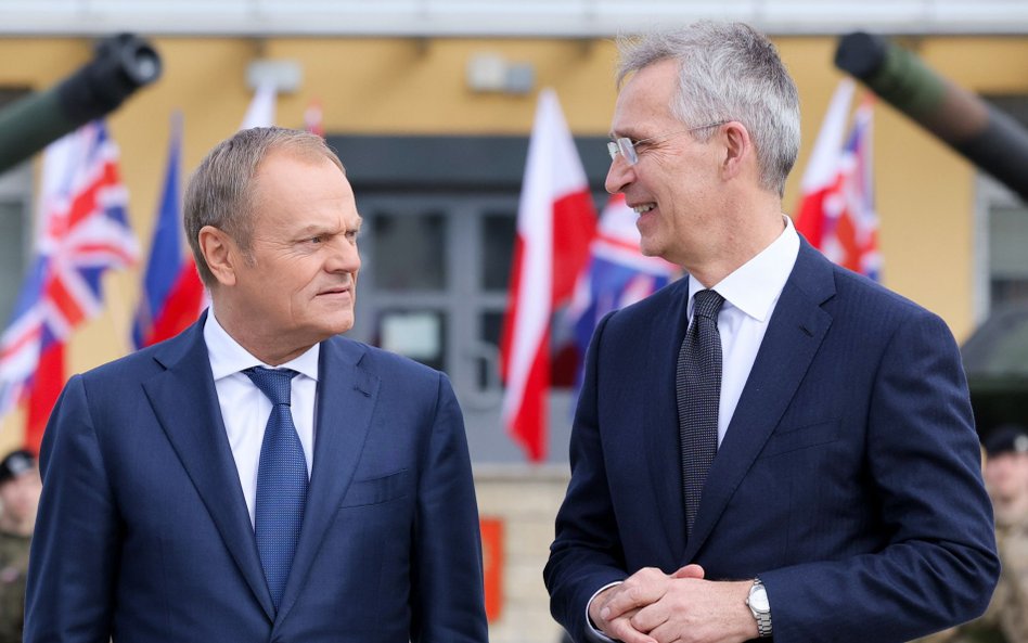 Donald Tusk i Jens Stoltenberg