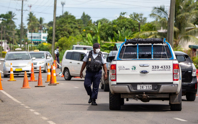 Koronawirus. Wojsko i policja otoczyły szpital na Fidżi