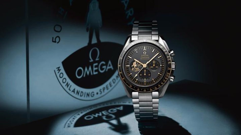 2. Omega Speedmaster Apollo 11 50th z limitowanej serii wydanej w tym roku z okazji 50. rocznicy ląd
