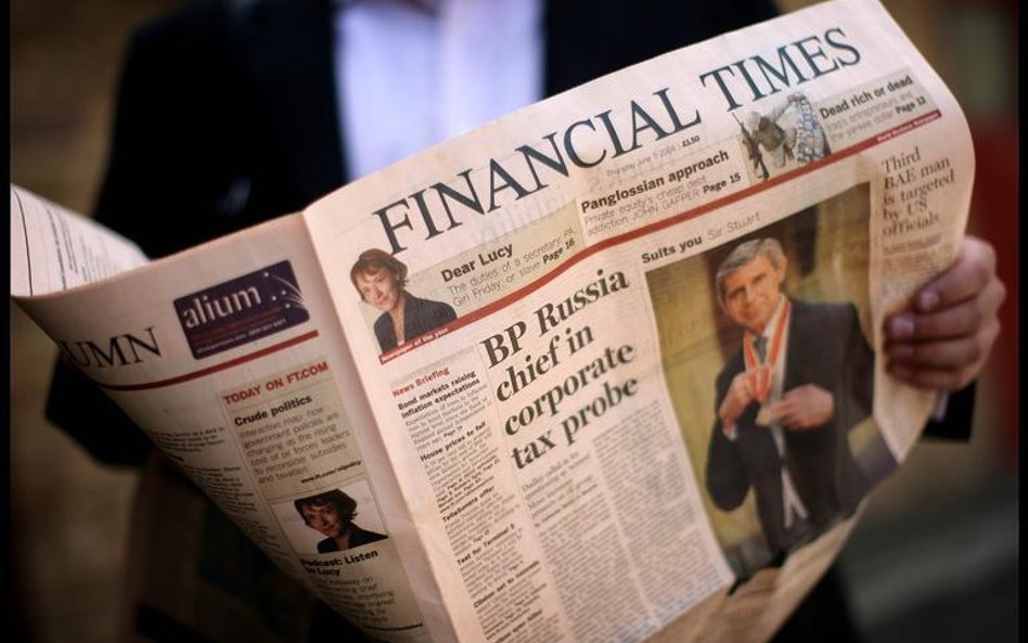 W Financial Times chcą strajkować