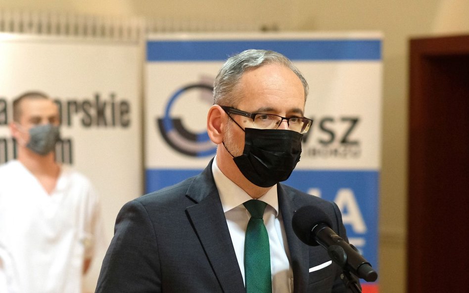 Minister zdrowia Adam Niedzielski