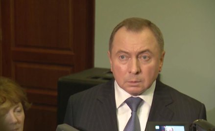 Szef białoruskiej dyplomacji Uładzimir Makiej