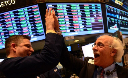 Fed rozgrzał giełdy. Wall Street na rekordowych poziomach