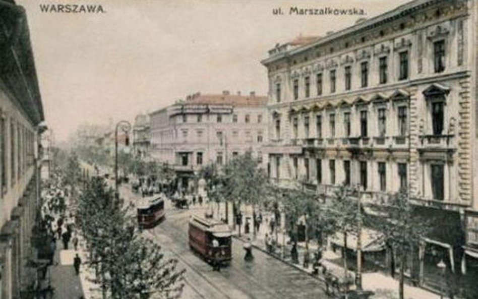 Warszawa na starej pocztówce