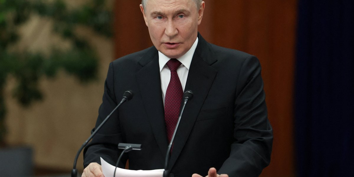 Putin says peace with Ukraine is possible but accuses Kyiv of "state terrorism"