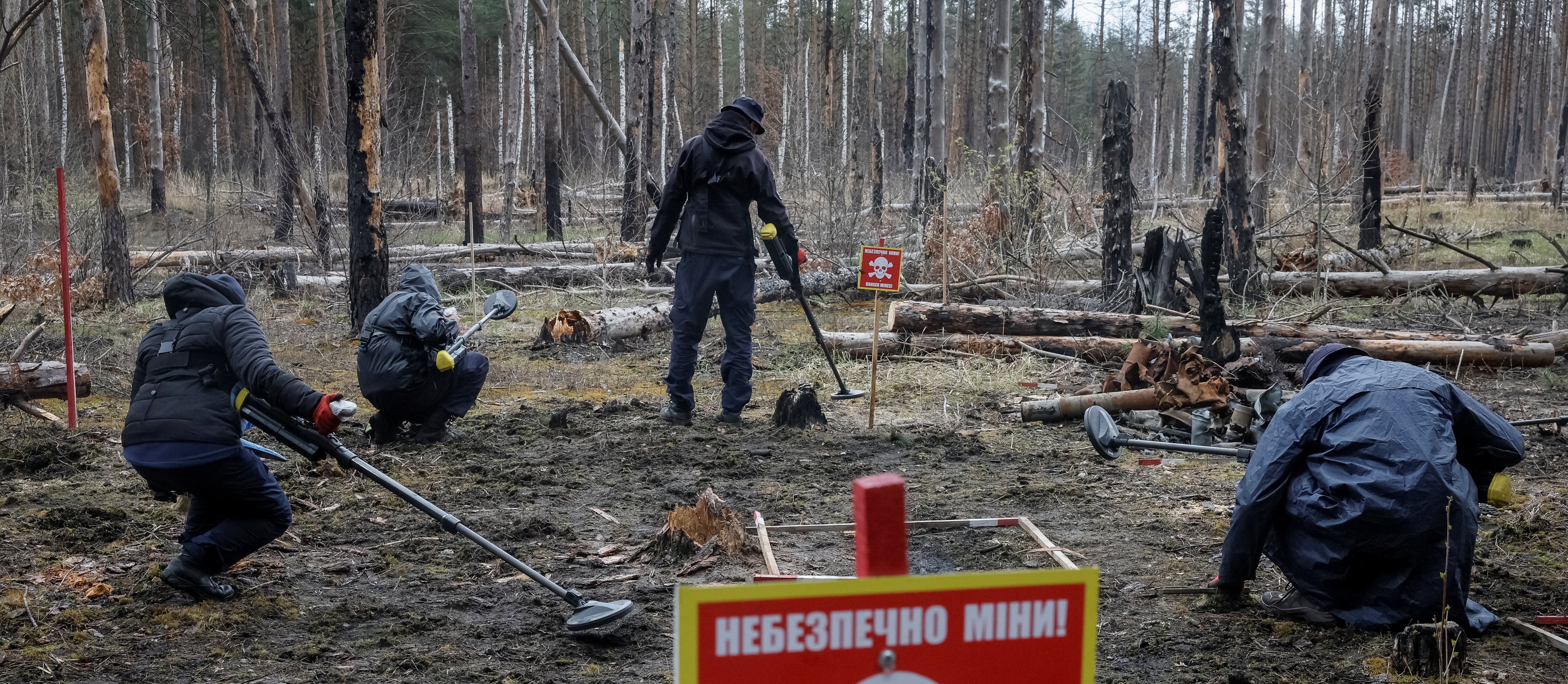 Ukraina tonie w minach po Rosjanach. „Nie rozminujemy kraju choćby przez 10 lat”