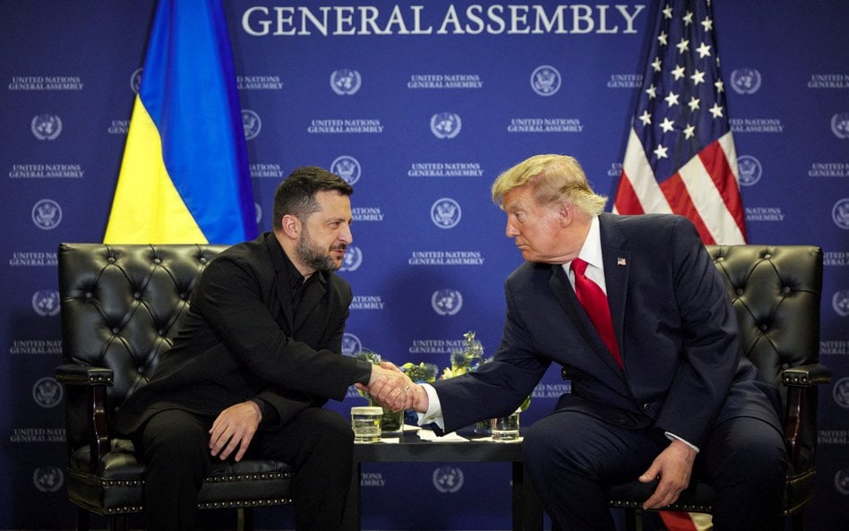 Na marginesie szczytu ONZ w Nowym Jorku odbyło się spotkanie prezydentów USA i Ukrainy, Donalda Trum