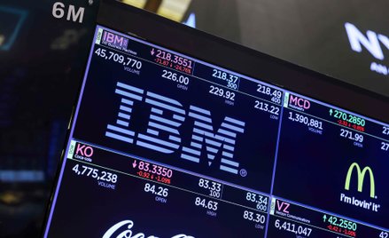 IBM stracił na wartości 25 procent w jedną sesję