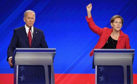 Biden do Warren i Sandersa: Powiedzcie, ile kosztuje wasz plan