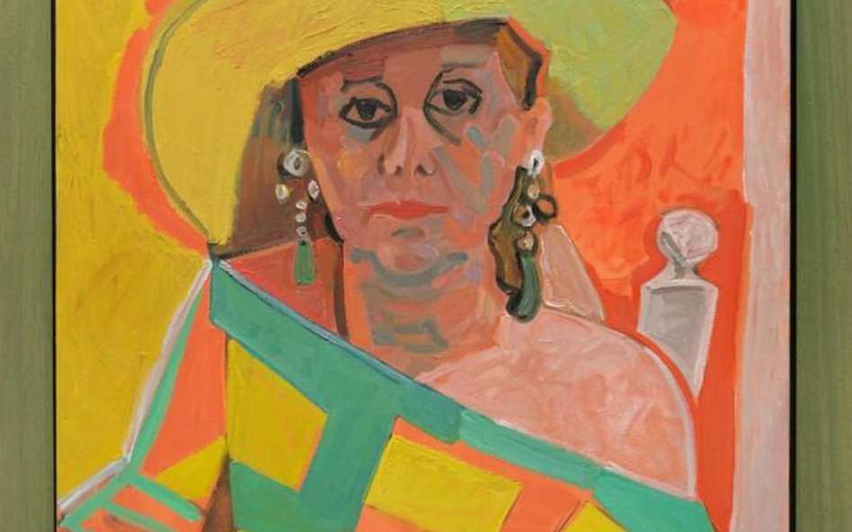 Wojciech Fangor, 1994, "Ewa Pape", 92 x 76,5