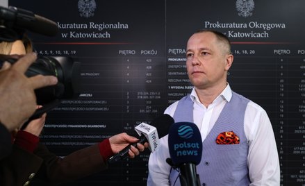 Rzeczniczk Prokuratury Regionalnej w Katowicach Michał Binkiewicz