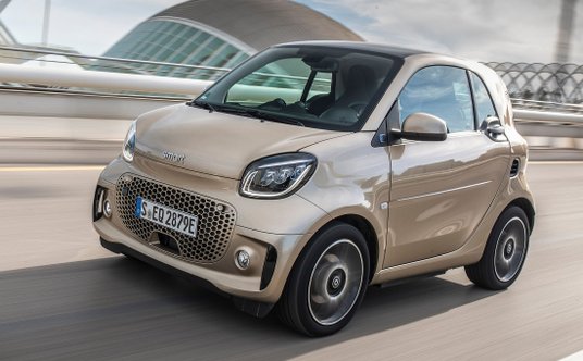 Smart EQ fortwo z 2020 roku