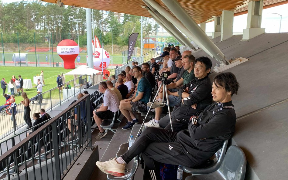 Zmagania w meczu Polska-Anglia śledził sztab szkoleniowy Japończyków