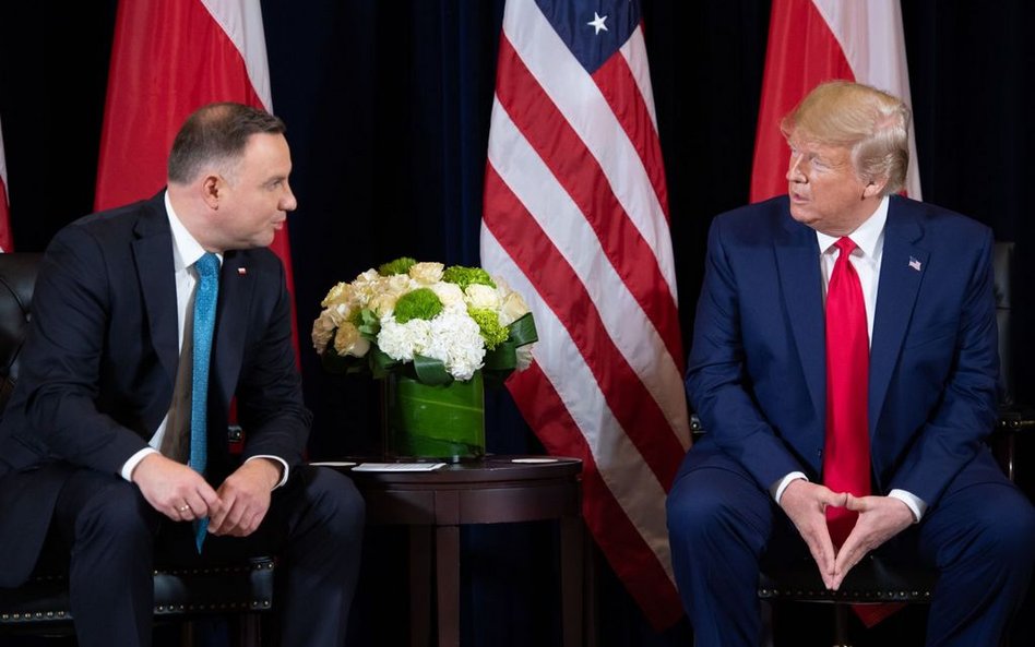 Błaszczak: Dudę i Trumpa łączą ciepłe relacje