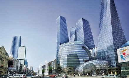 Jedna z możliwych koncepcji zagospodarowania pl. Defilad i okolic