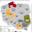 Na mapce podajemy, ile wynosi 3 proc. wartości odtworzeniowej lokalu. Gdy czynsz po podwyżce jest wy
