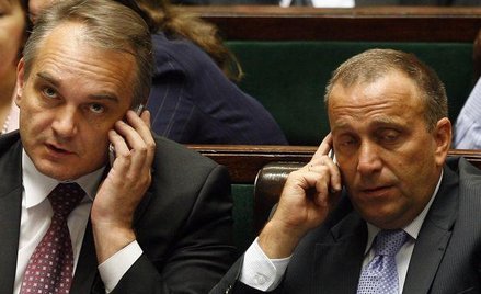 Waldemar Pawlak i Grzegorz Schetyna