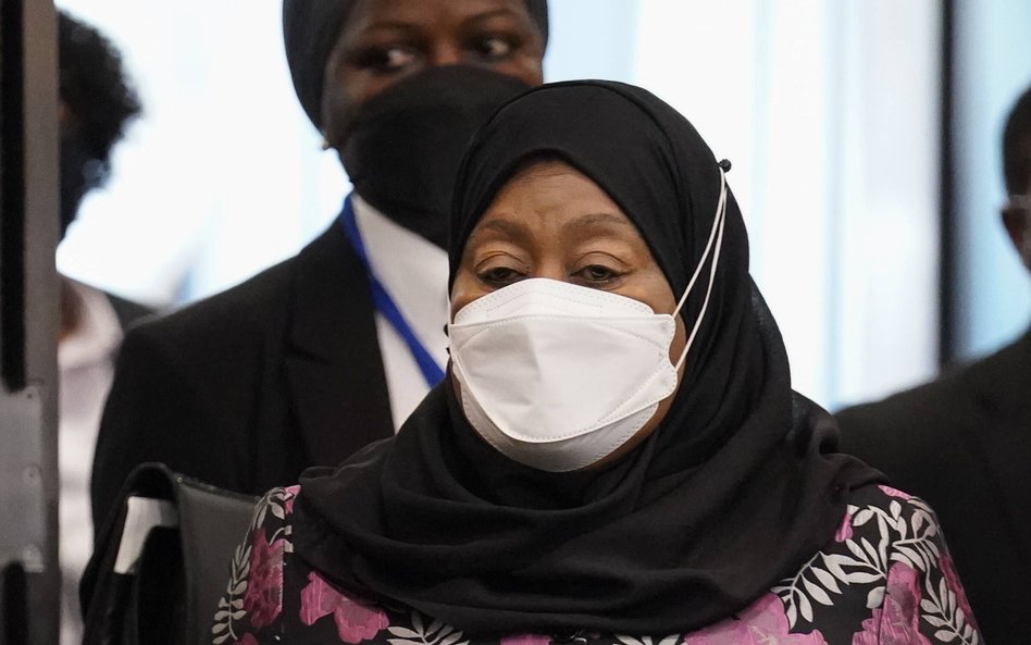 Prezydent Tanzanii Samia Hassan Suluhu