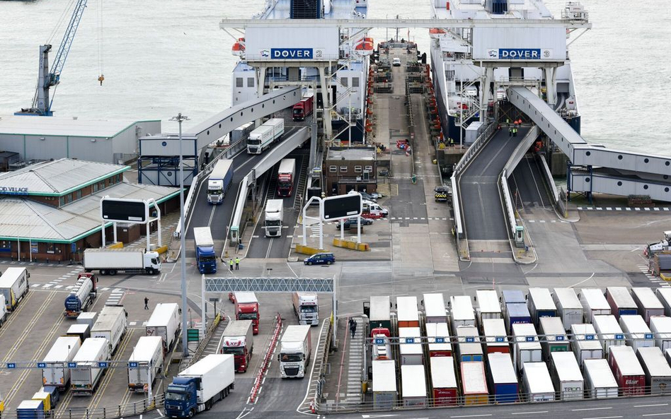 Nawet jeśli po brexicie kontrola ciężarówki zajmie dwie minuty, przed Dover i Calais powstaną 30-kil