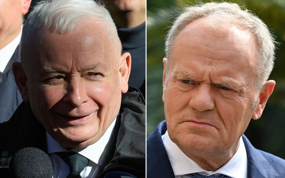 Jarosław Kaczyński i Donald Tusk