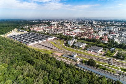 Stacja Techniczno-Postojowa Metra Warszawskiego na Kabatach