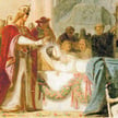 August von Heckel, Cesarz Fryderyk Barbarossa koronuje Elżbietę po śmierci, 1857