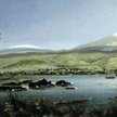 Wybrzeże wyspy Oahu, mal. James Gay Sawkins, 1852 r.