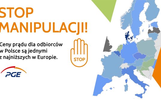 Akcja informacyjna PGE o cenach energii