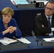 Merkel górą w duecie z Francuzem