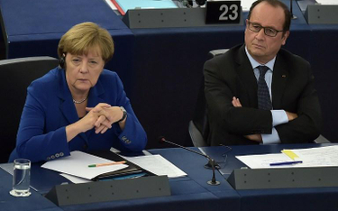 Merkel górą w duecie z Francuzem