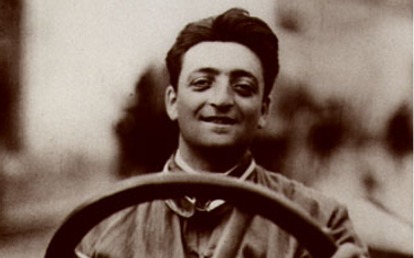 Enzo Ferrari w młodości