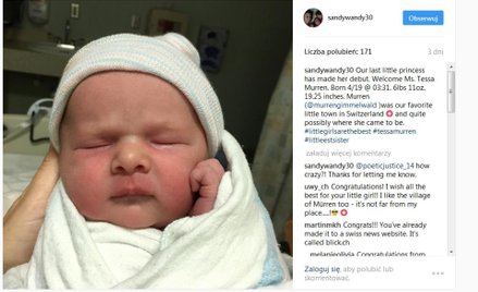 Amerykanie nazwali córkę na cześć szwajcarskiej wioski