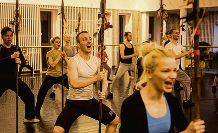 Zespół Teatru Muzycznego w trakcie próby