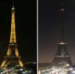 Zgasła wieża Eiffla. "Pogrążona w żałobie, jak my wszyscy"