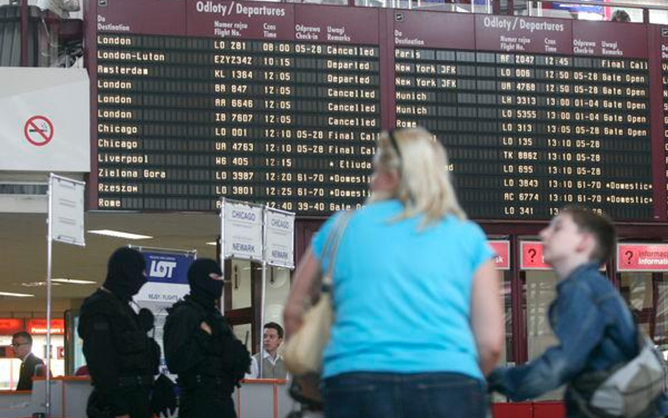 Spółki ochrony sprawdzą pasażerów na lotniskach