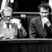 Sejm PRL X kadencji. Od lewej posłowie Bronisław Geremek i Henryk Wujec